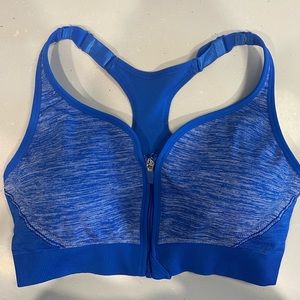 {DSG} Zippered Sports Bra Size L